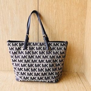 Michael Kors Canvas Logo Tote